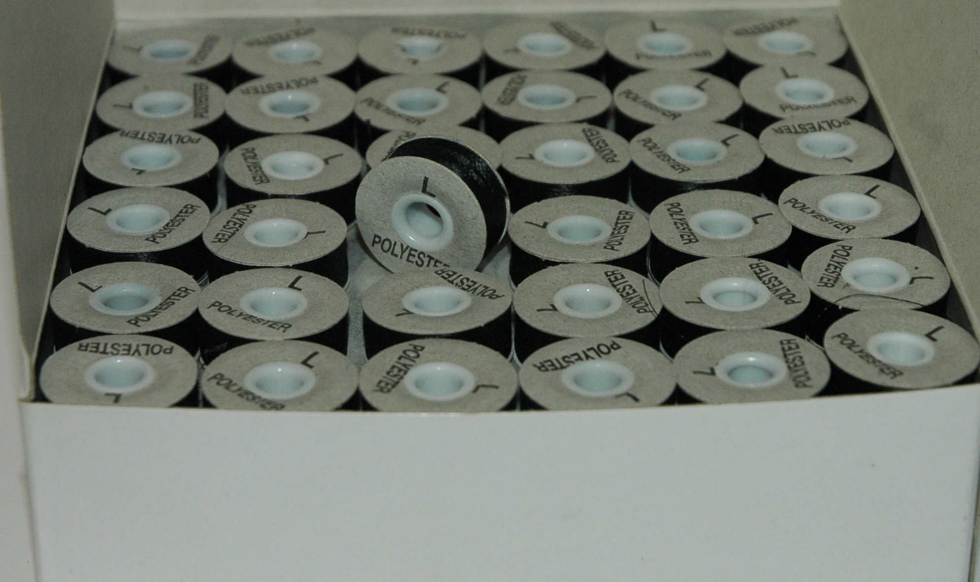 Marathon Bobbins Pre Wound Embroidery Machine Bobbin Thread Idea for Brother PR BLACK