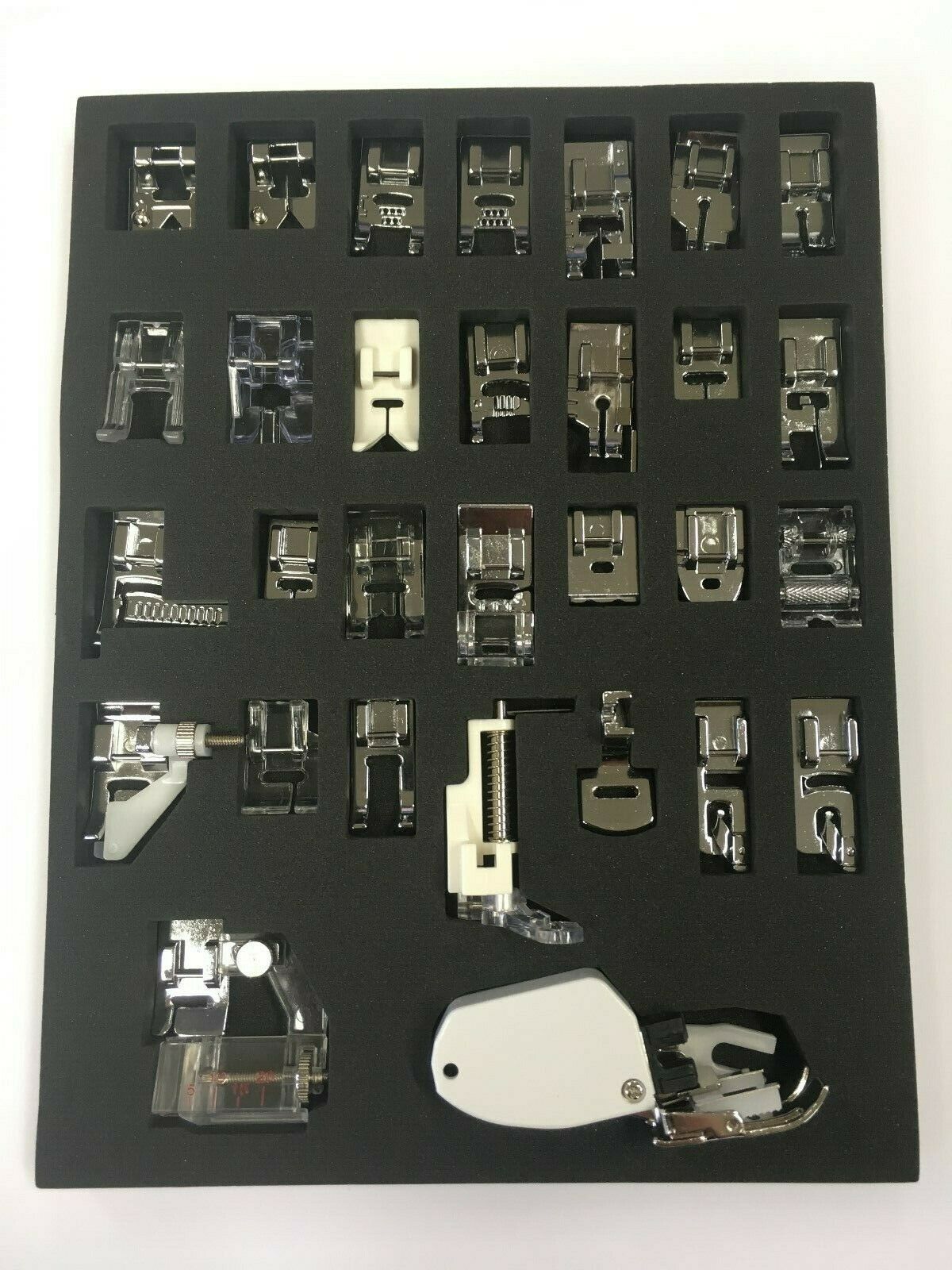 Universal Sewing Machine Feet Kit - 30 Pieces