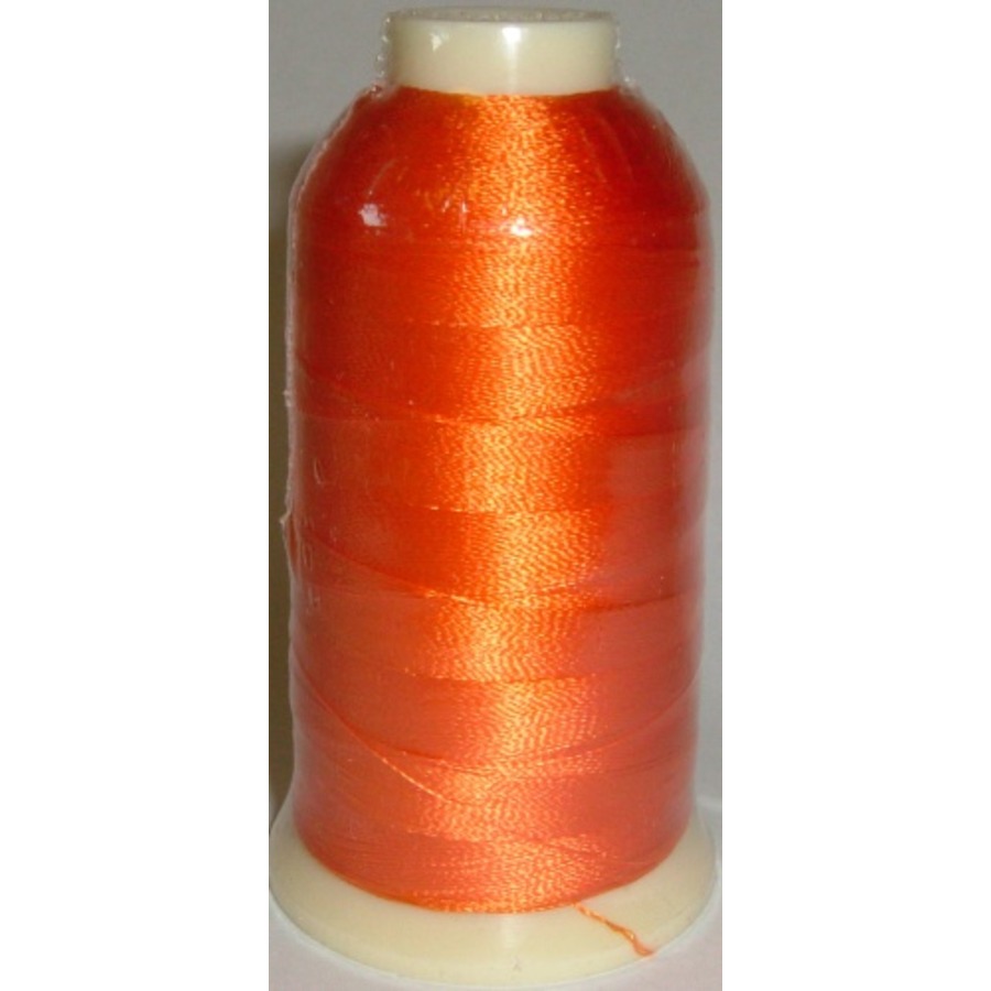 Marathon Embroidery Machine Thread 5000m Spool Rayon 1044 Tangerine