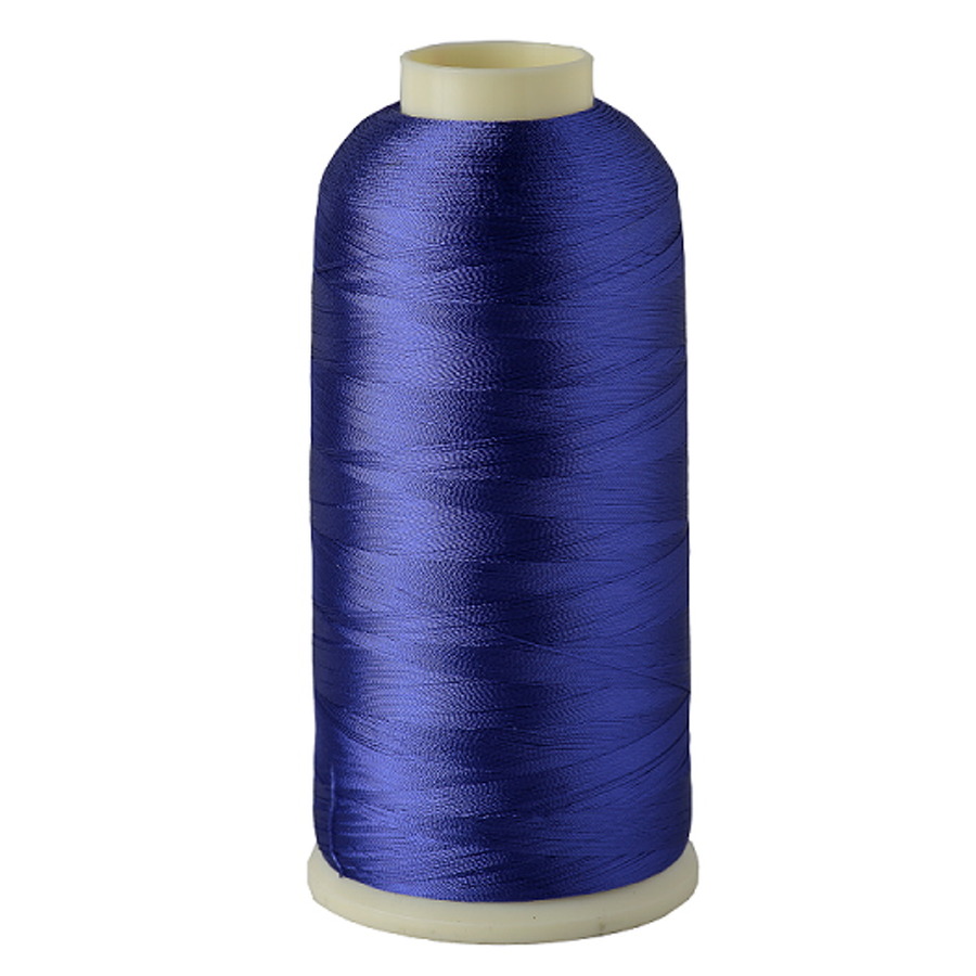 Marathon Embroidery Machine Thread 5000m Spool Rayon 1086 Prussian Blue