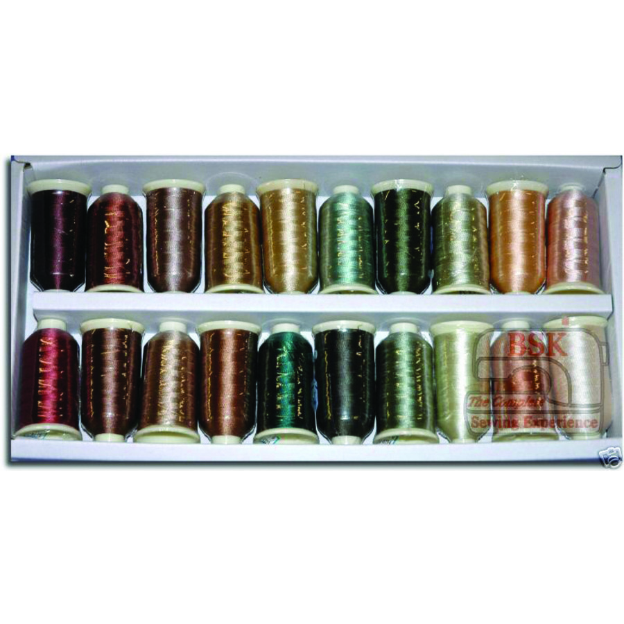 Marathon Embroidery Machine Thread Rayon Box of 20 Landscape