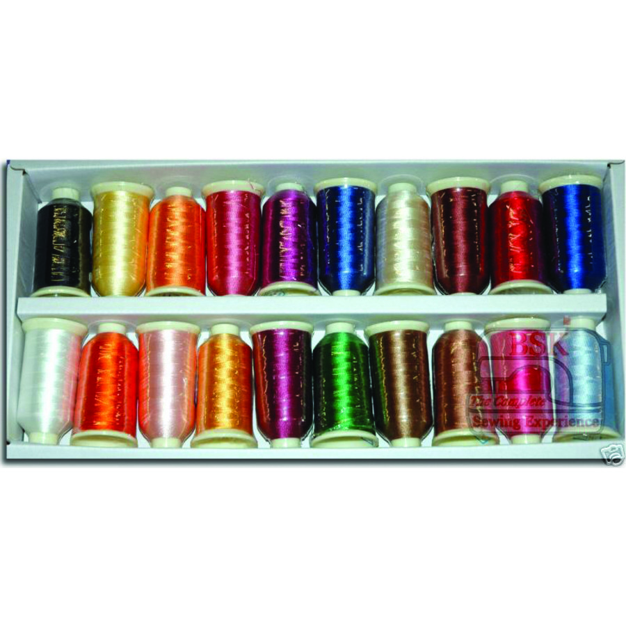 Marathon Embroidery Machine Thread Rayon Box of 20