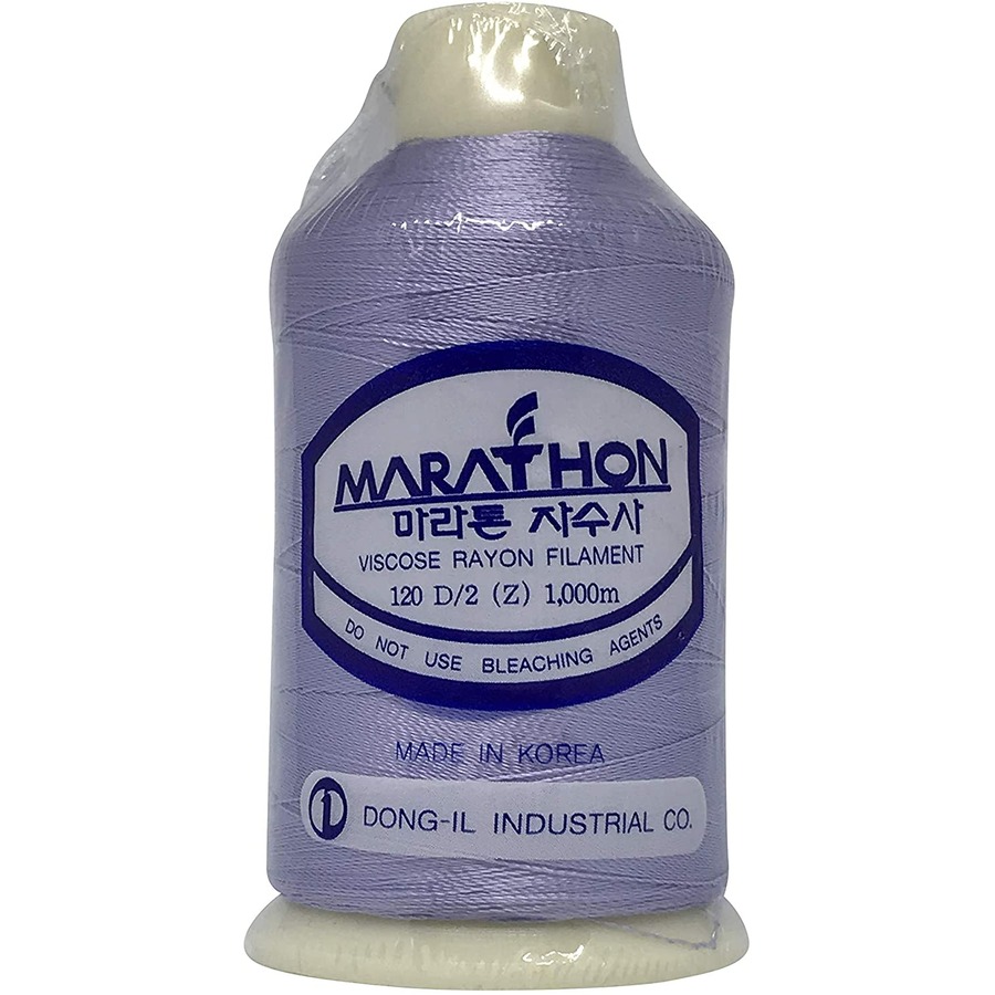 Marathon Embroidery Machine Thread 1000m Spool Rayon 1195 Lavender