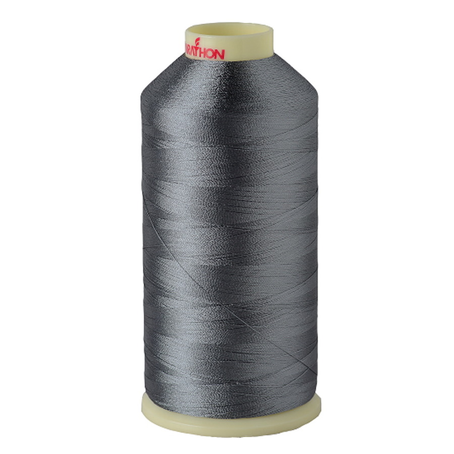 Marathon Embroidery Machine Thread 1000m Spool Rayon 1321 Grey