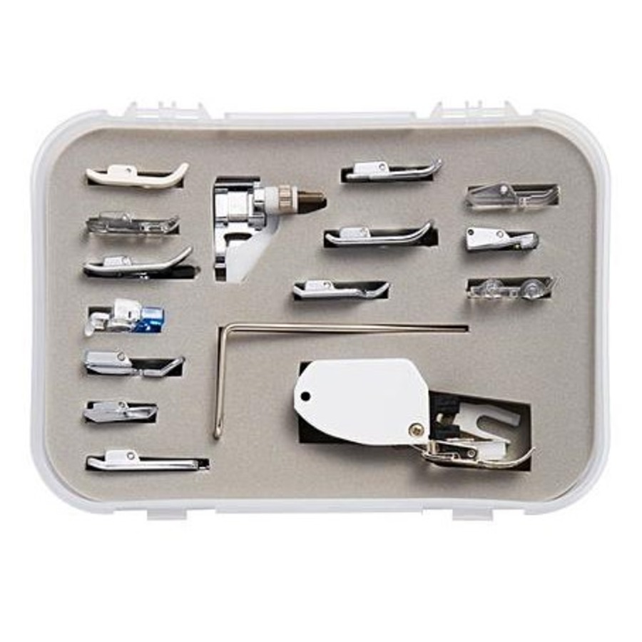 Universal Sewing Machine Feet Kit - 16 Pieces