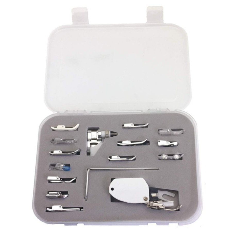 Universal Sewing Machine Feet Kit - 16 Pieces