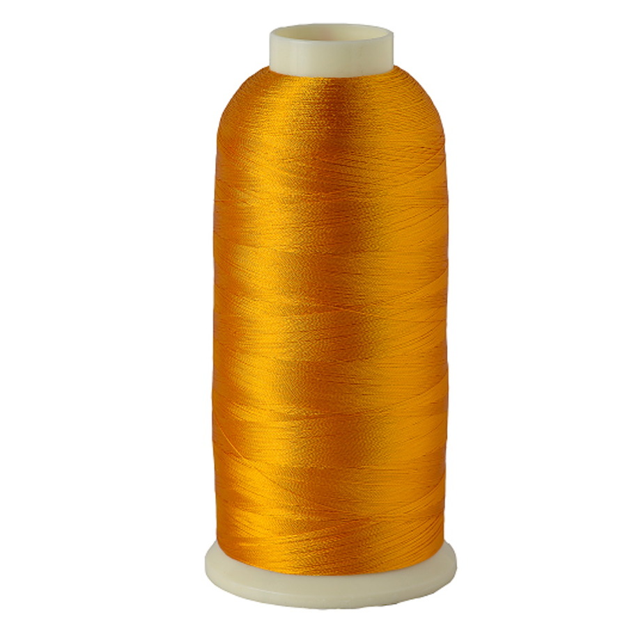 Marathon Embroidery Machine Thread 1000m Spool Rayon 1420 Merit Gold