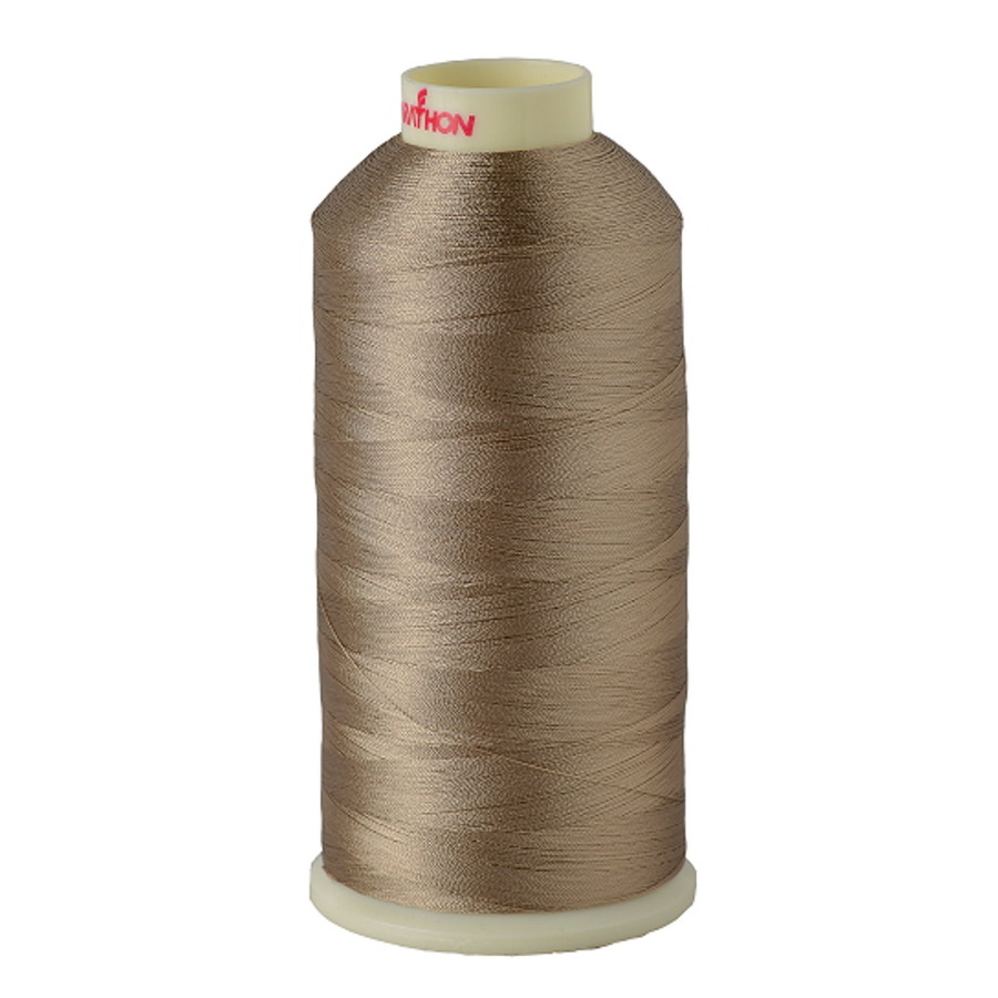 Marathon Embroidery Machine Thread 1000m Spool Rayon 1337 Taupe