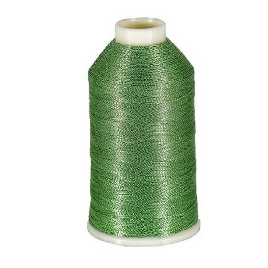 Marathon Metallic Embroidery Machine Thread 1000m Spool Rayon 3023 Mid Green