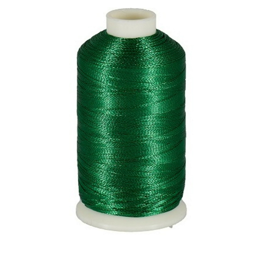 Marathon Metallic Embroidery Machine Thread 1000m Spool Rayon 3020 Xmas Green