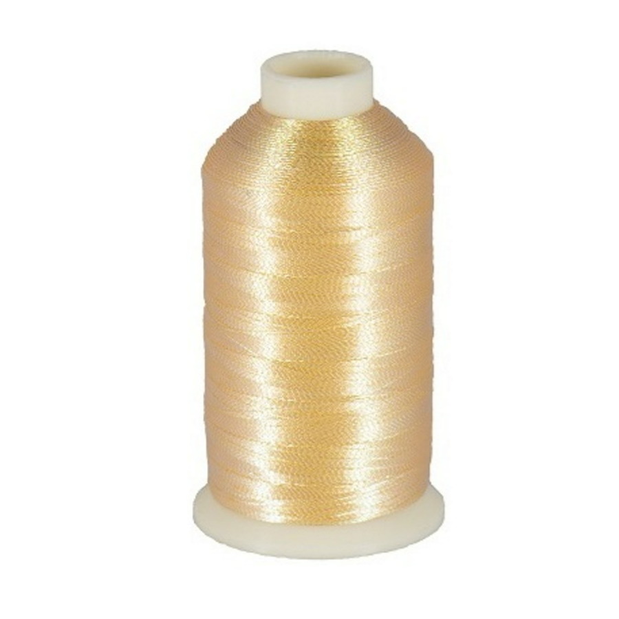 Marathon Metallic Embroidery Machine Thread 1000m Spool Rayon 3016 Lemon Yellow
