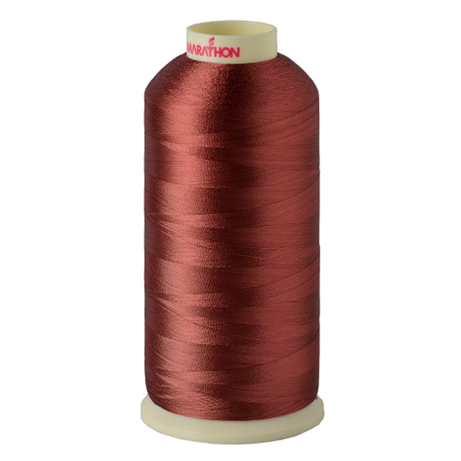 Marathon Embroidery Machine Thread 1000m Spool Rayon 1158 Amber