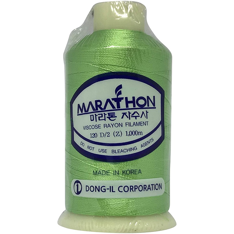 Marathon Embroidery Machine Thread 1000m Spool Rayon 1120
