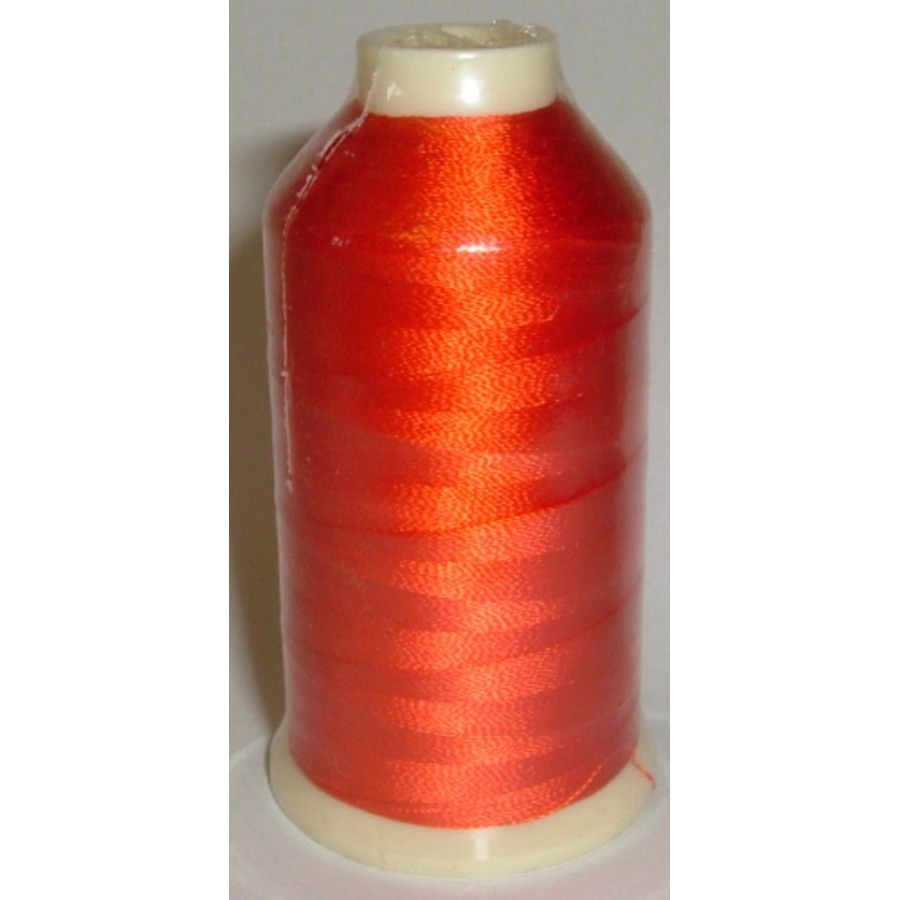 Marathon Embroidery Machine Thread 1000m Spool Rayon 1046 Vermilion