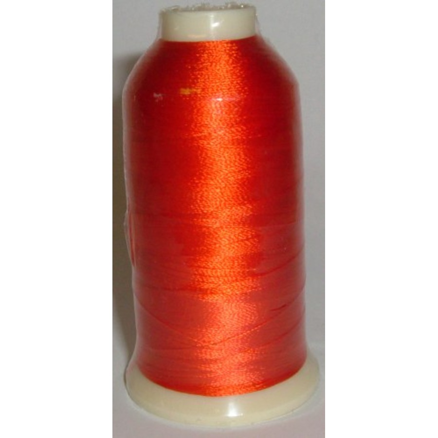 Marathon Embroidery Machine Thread 1000m Spool Rayon 1045 Mandarin