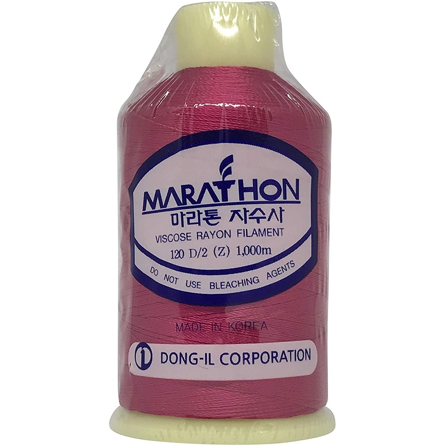 Marathon Embroidery Machine Thread 1000m Spool Rayon 1026