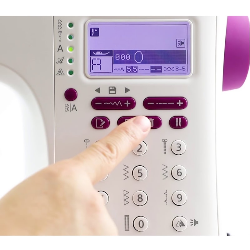 Necchi NC-204D Computerised Sewing Machine + Ext Table 3 Year Warranty