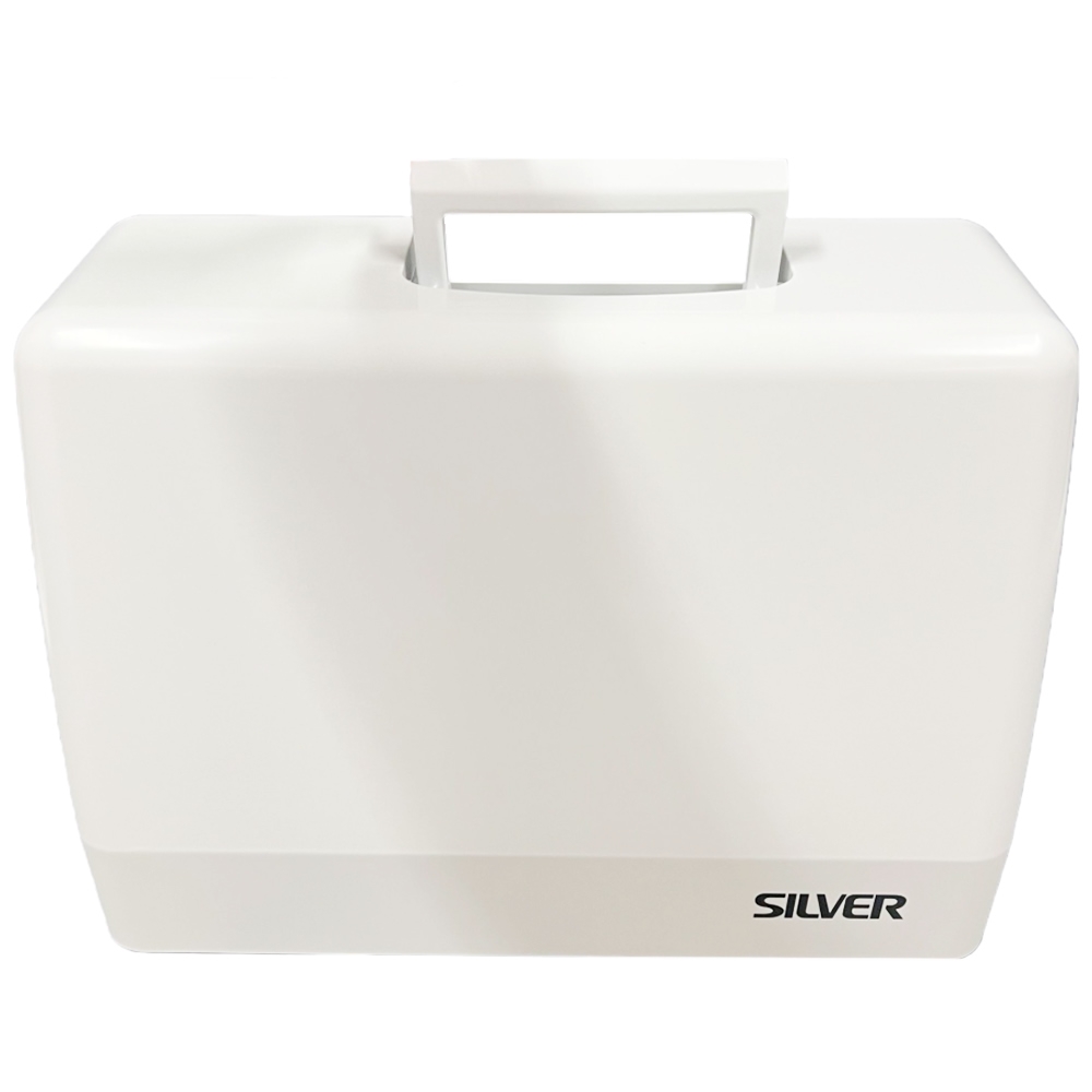 Silver Viscount 404 Sewing Machine 24 Stitches Auto Threader Free Arm LED