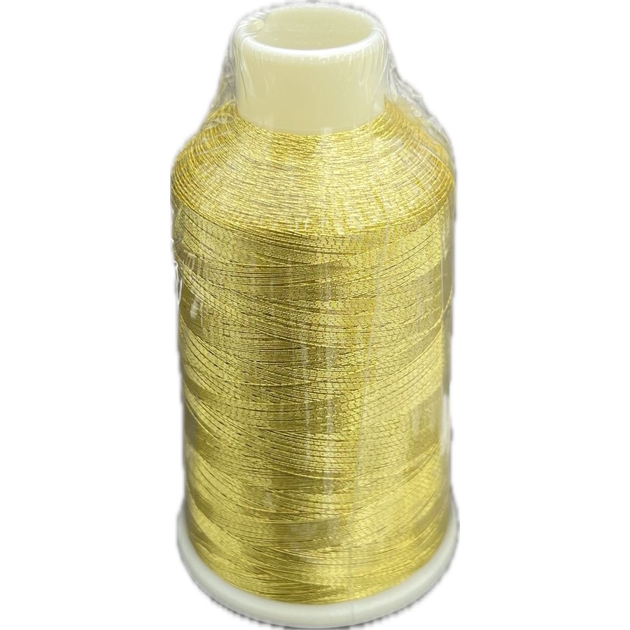 Marathon Metallic Embroidery Machine Thread 1000m Spool Rayon Gold 3109