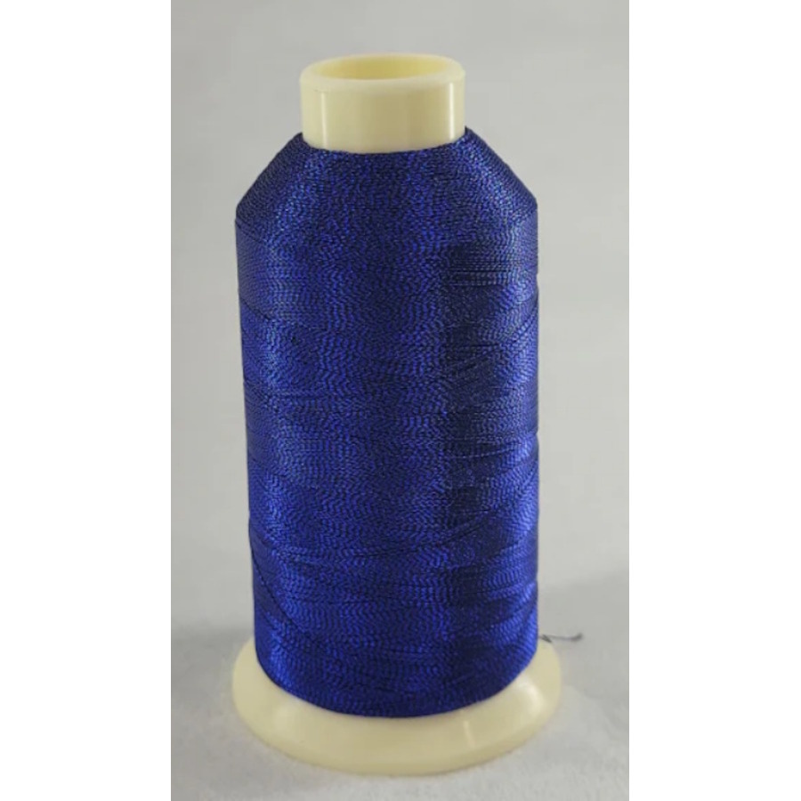 Marathon Metallic Embroidery Machine Thread 1000m Spool Rayon 3507 Blue