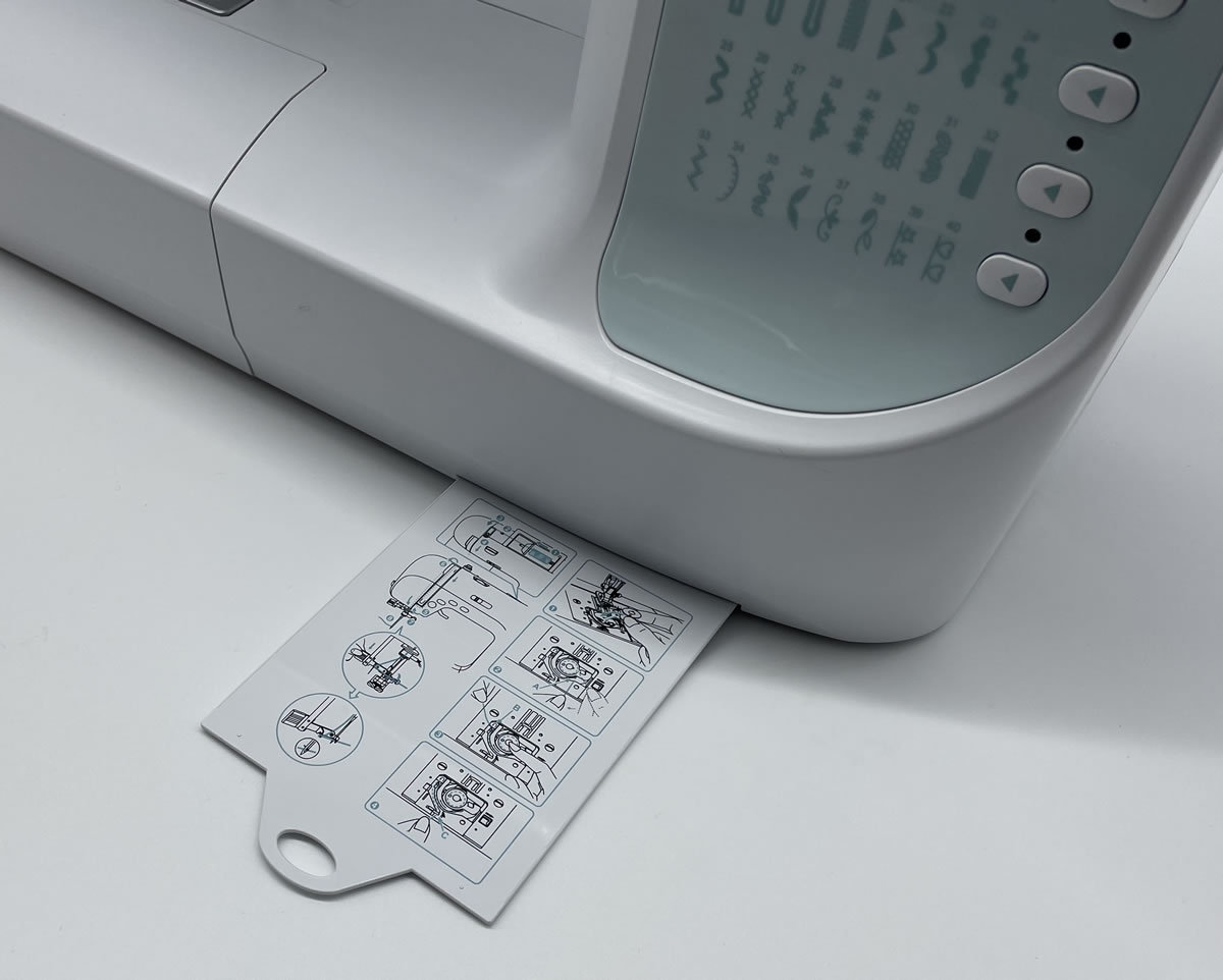 Silver Viscount 1080 Computerised Sewing Machine 80 Stitch LCD Home Sewing 2 Year Warranty