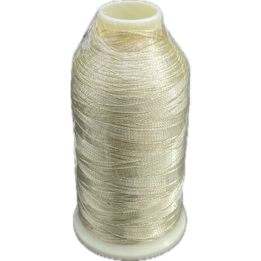 Marathon Metallic Embroidery Machine Thread 1000m Spool Rayon Gold 3202