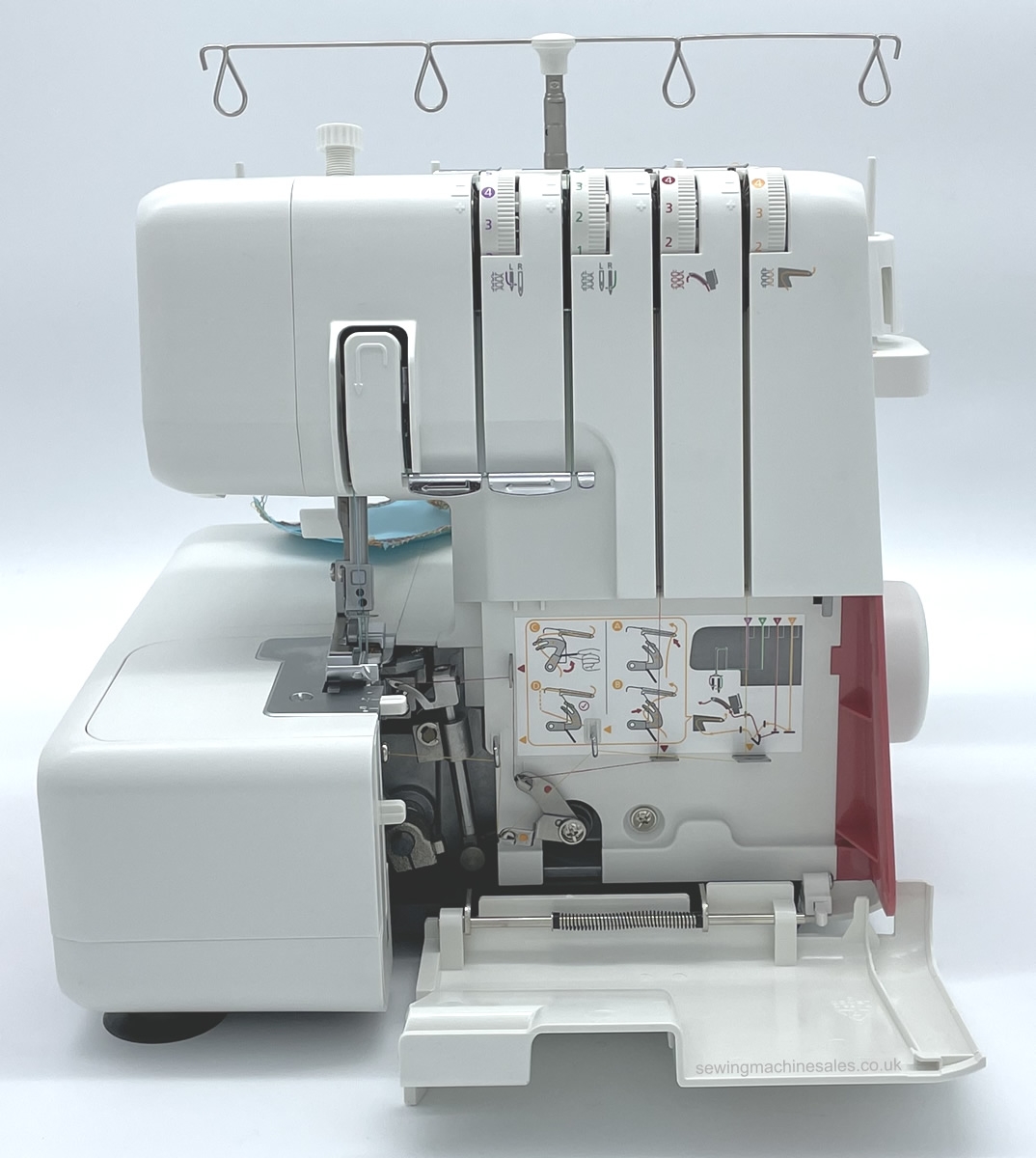 Silver Viscount 721D Overlocker 3/4 Thread Differential Feed Rolled Hem