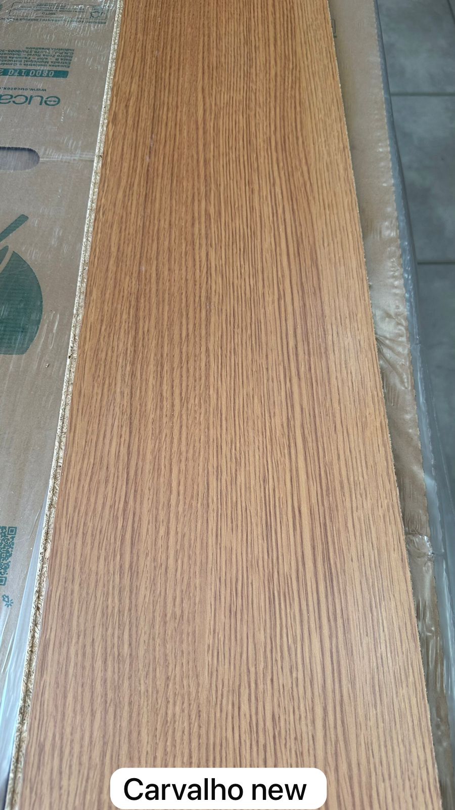 Piso Laminado Click Carvalho New
