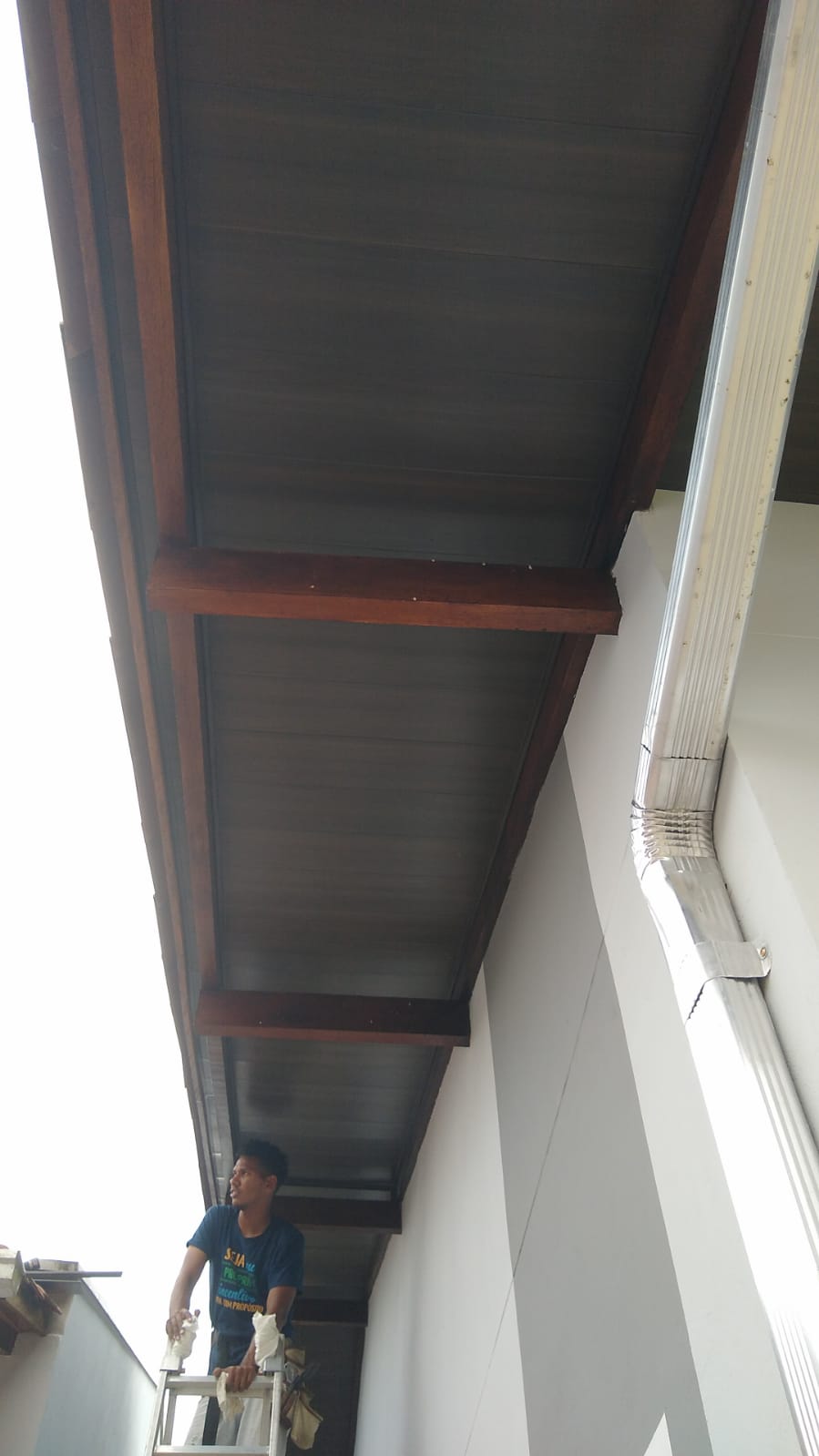 Forro PVC Junta Seca Imbuia