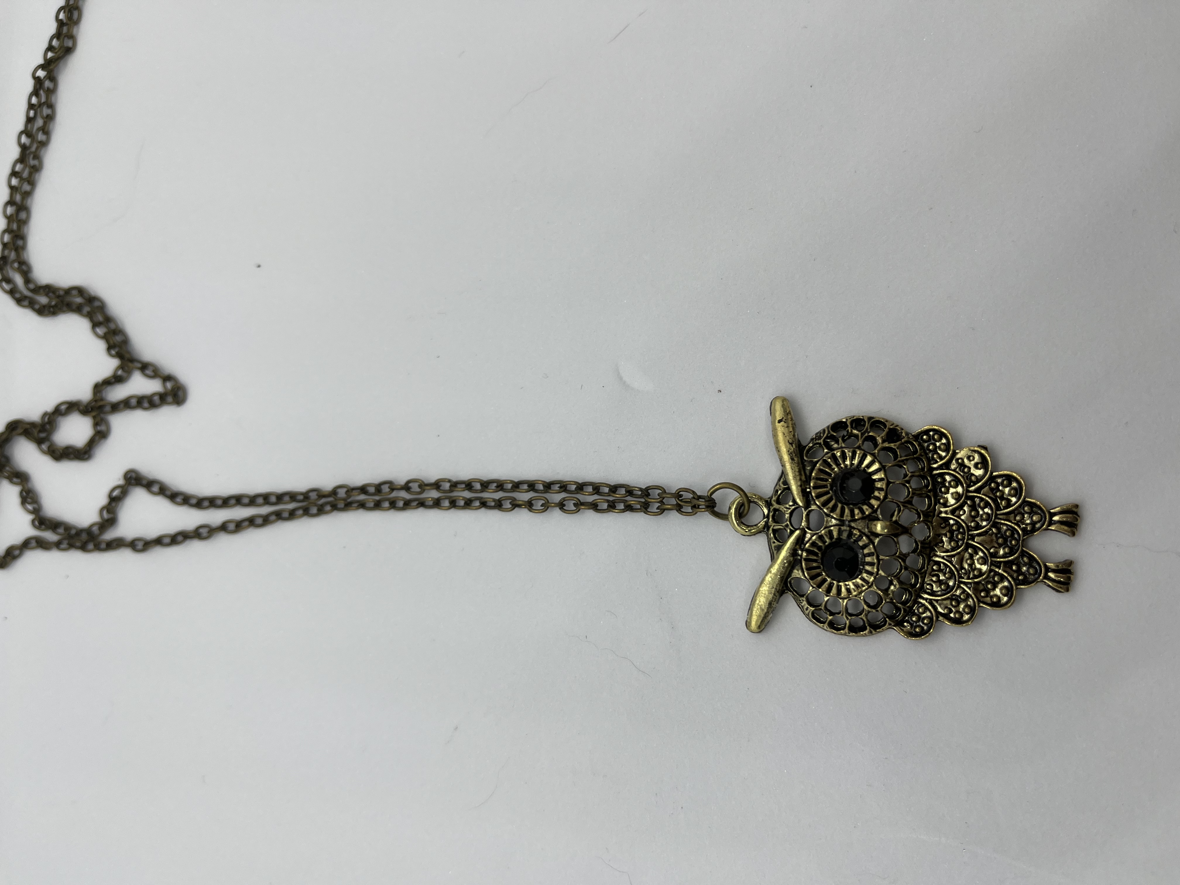 Z Búho color bronce bisuteria