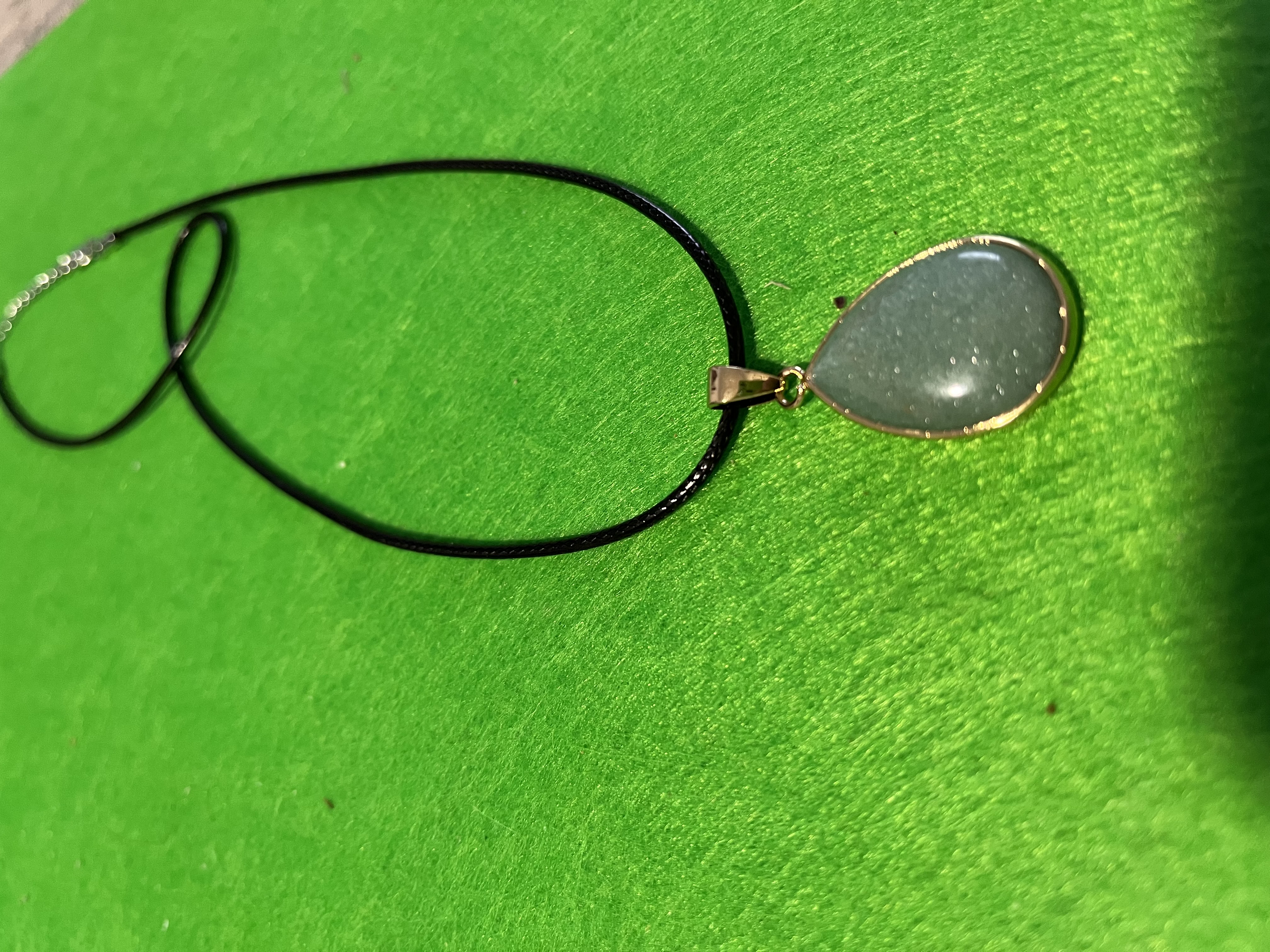 COLLAR AVENTURINA CUARZO VERDE