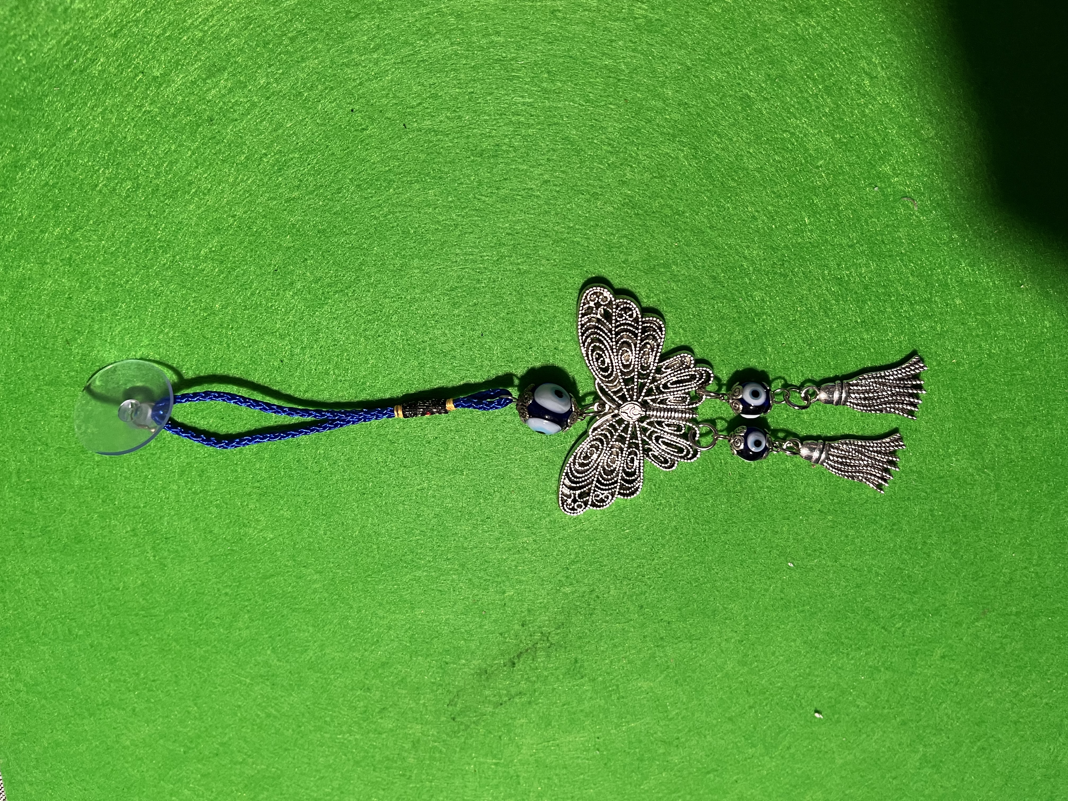 AMULETO PROTECCIÓN MARIPOSA PARA COCHE O VENTANA