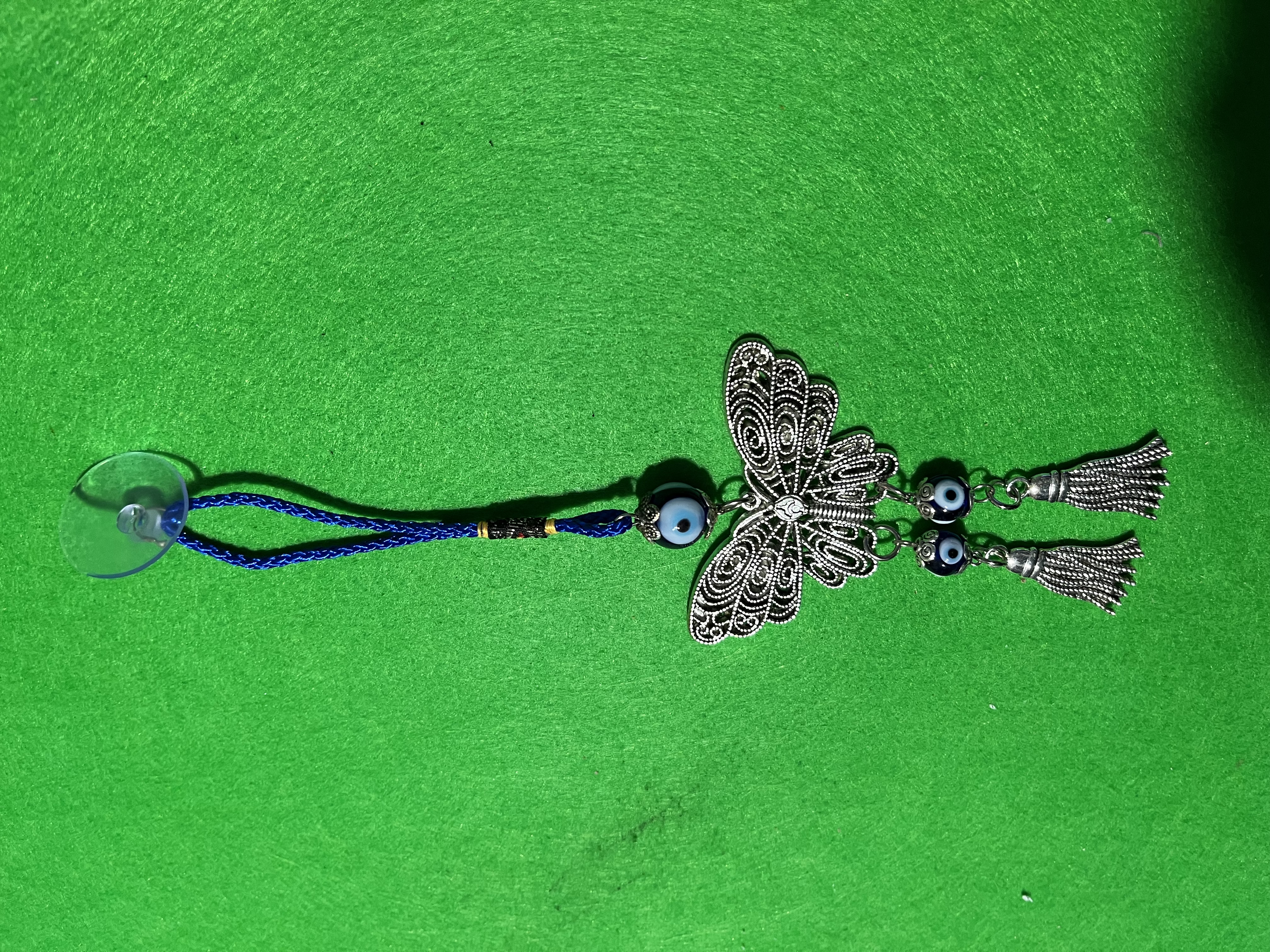 AMULETO PROTECCIÓN MARIPOSA PARA COCHE O VENTANA