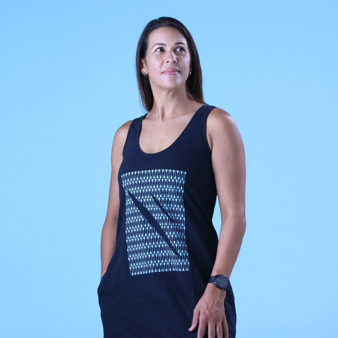 Vestido Flyama Estonado - Remos e Canoa