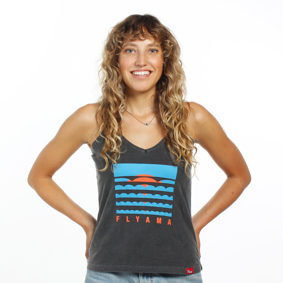 Camiseta de Alça Flyama Estonada - Ponte Pontão