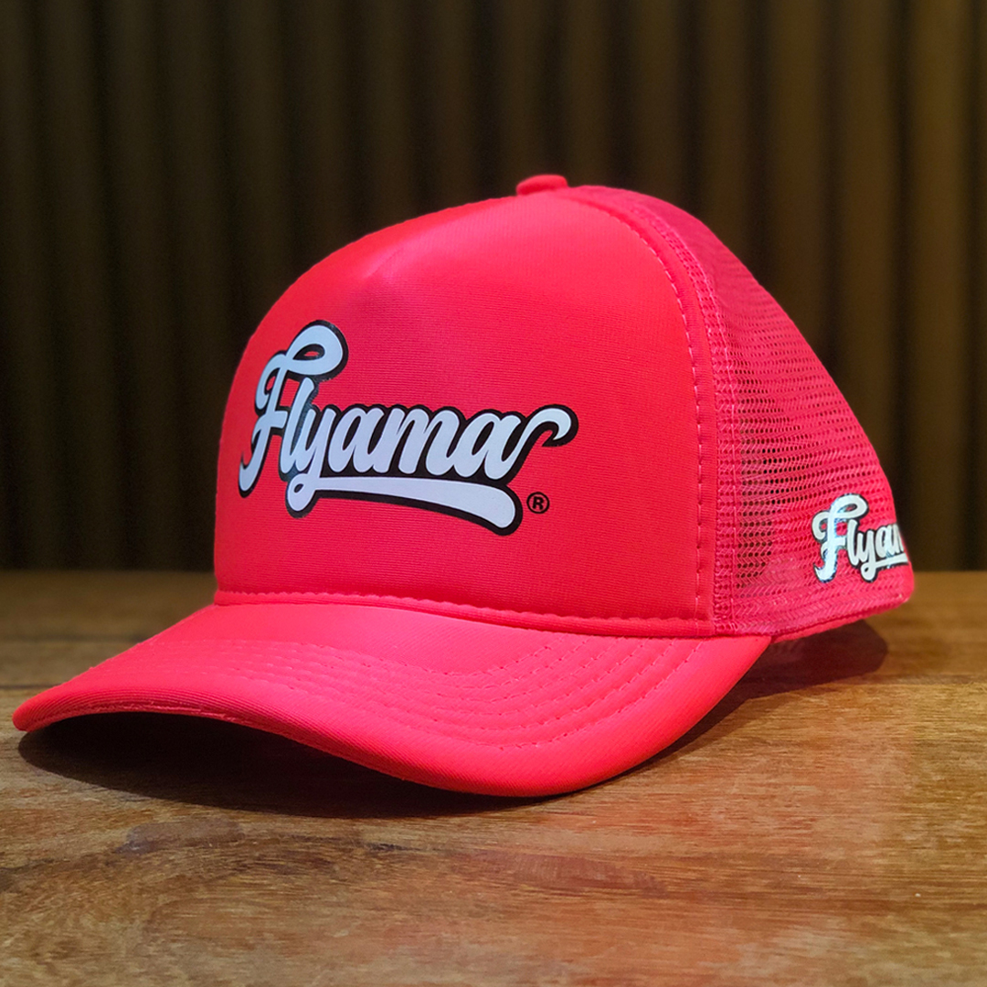 Boné Flyama Trucker Espumado - Logo
