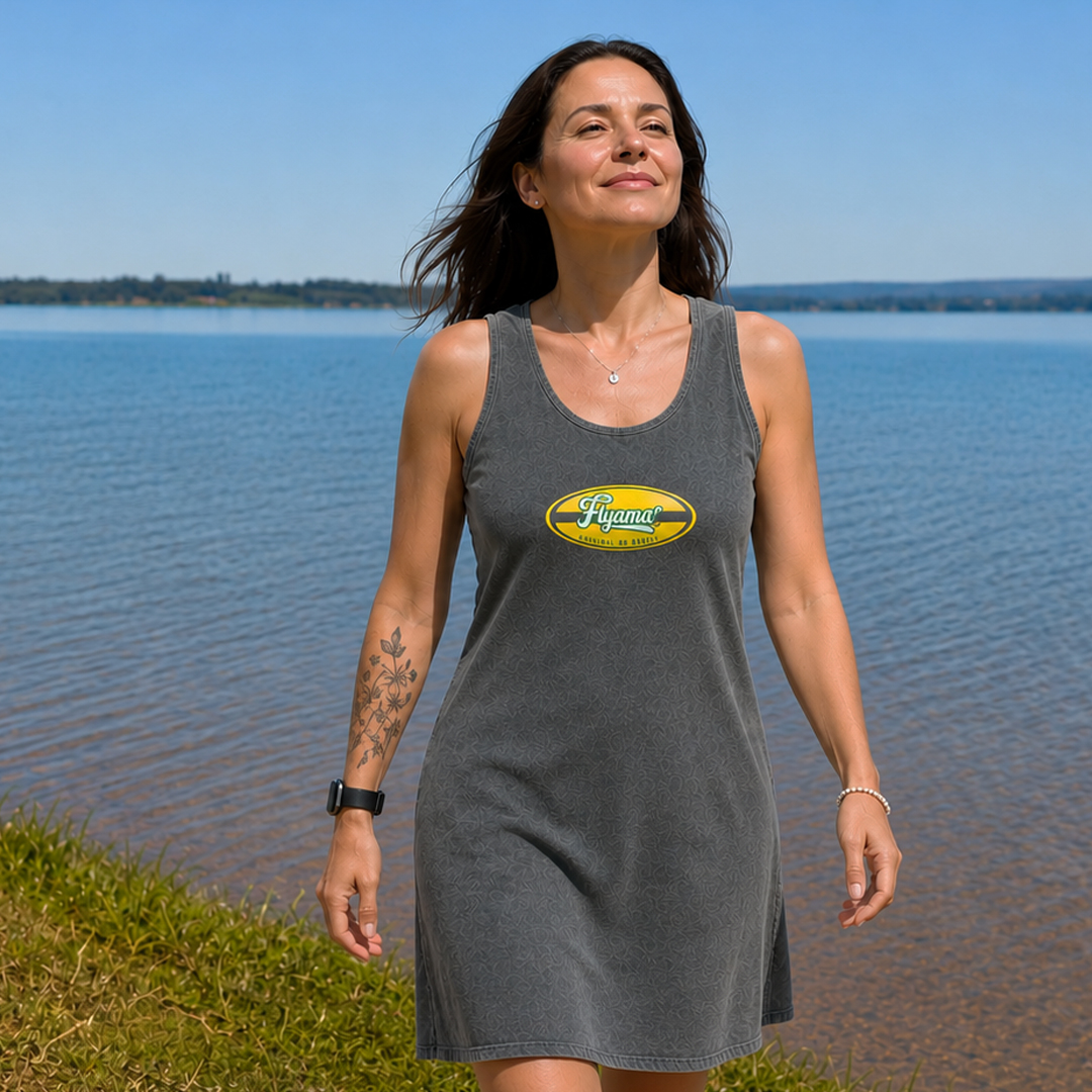 Vestido Flyama Estonado - Original do Brasil