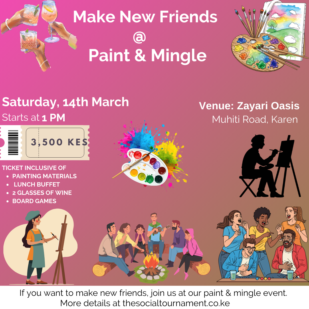 Make New Friends @ Paint and Mingle