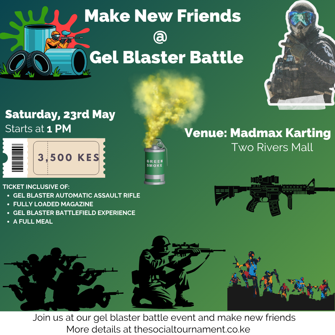 The Social Tournament: Gel Blaster Battle 
