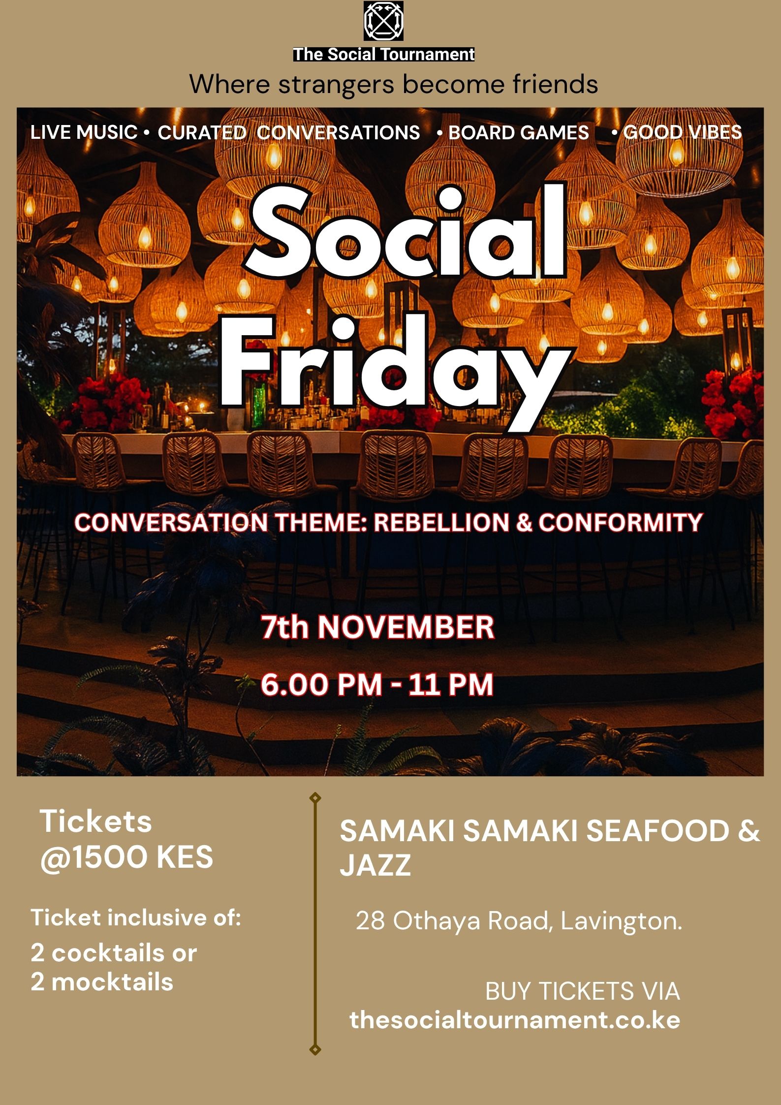 Social Friday, 7th November