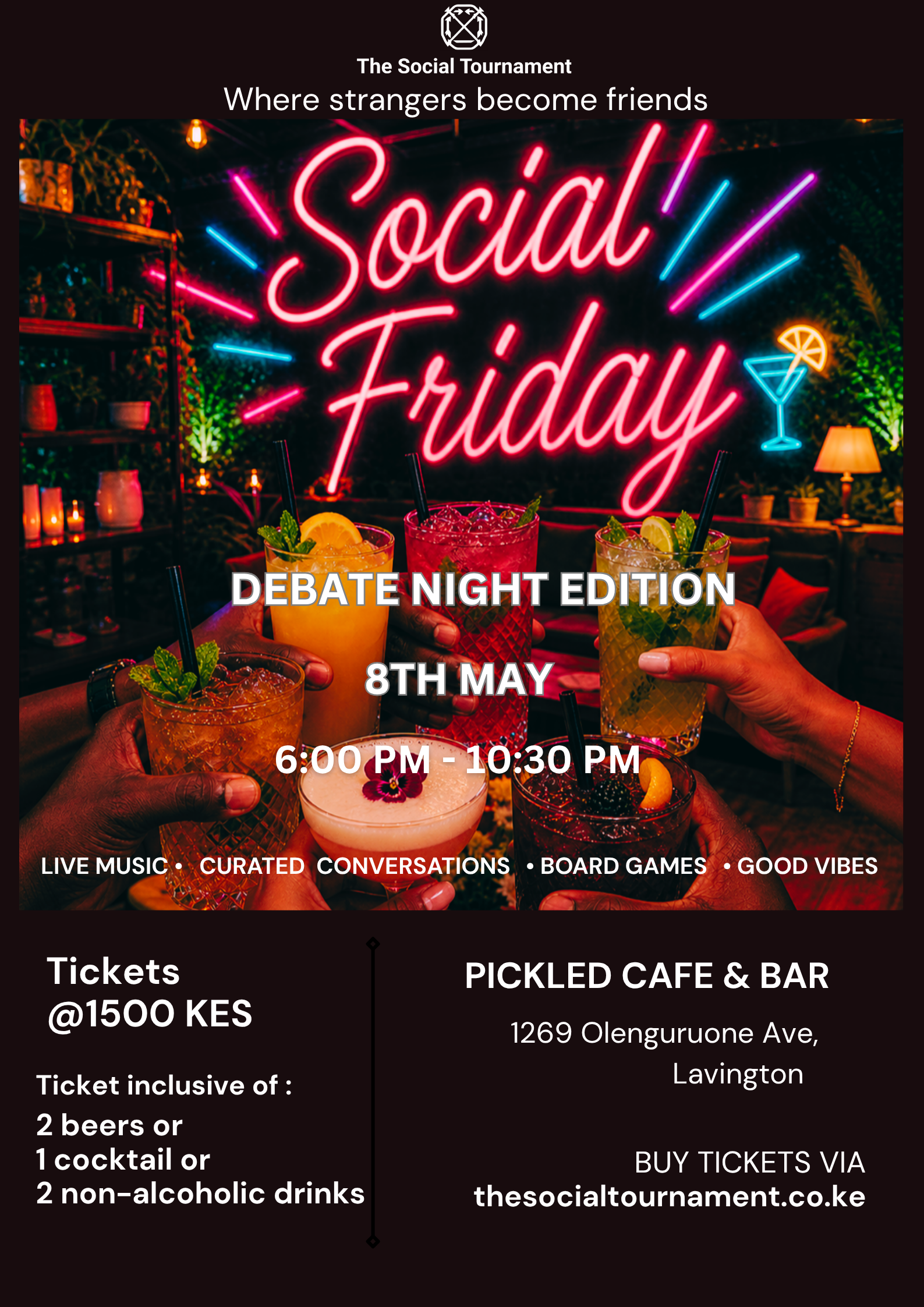 Social Friday: Debate Night Edition