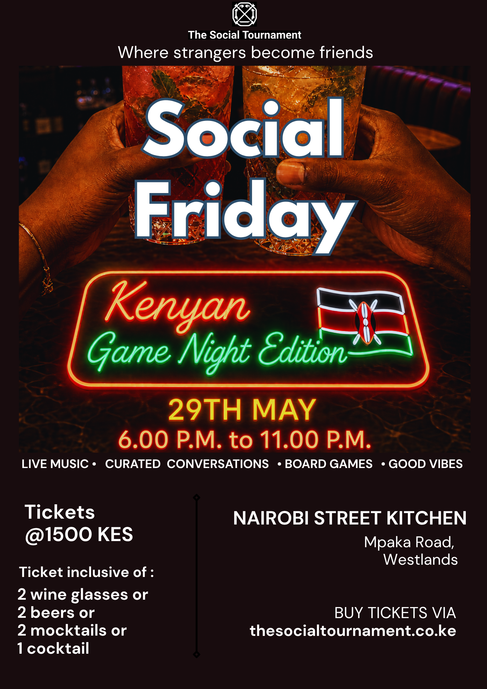 Social Friday: Kenyan Board Games Edition 
