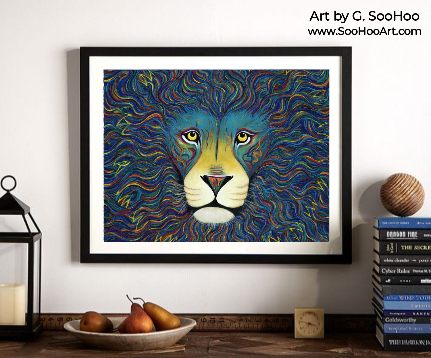 Blue Lion - Giclee Prints