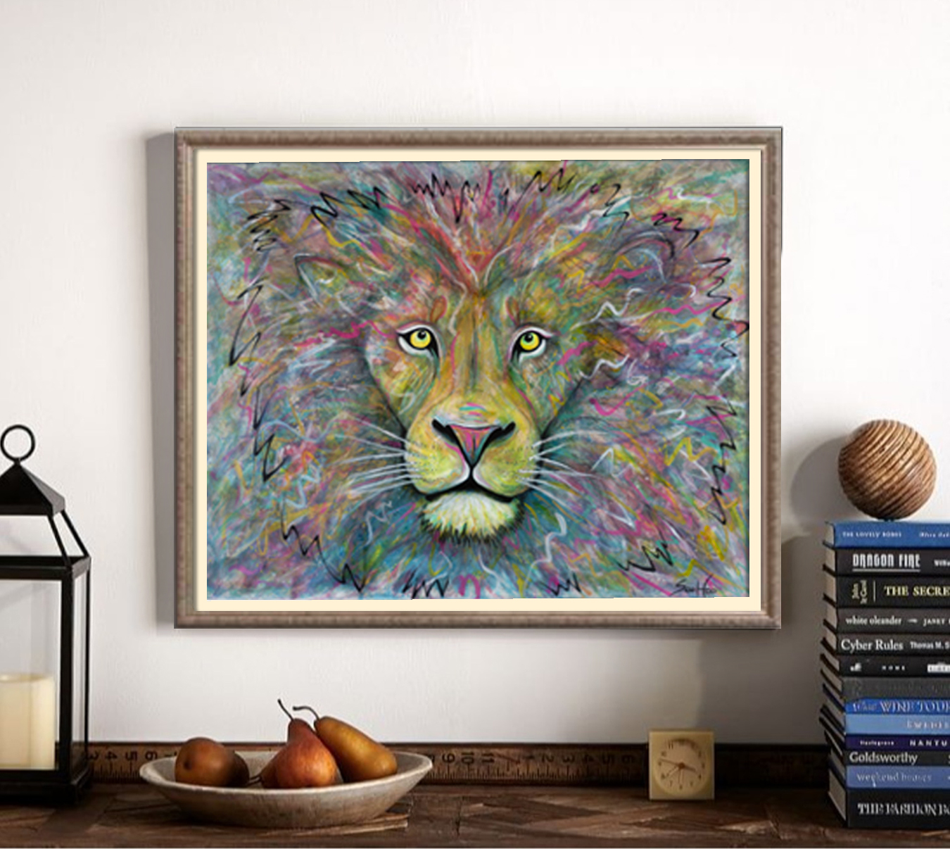 Aslan - Original Mixed Media Painting