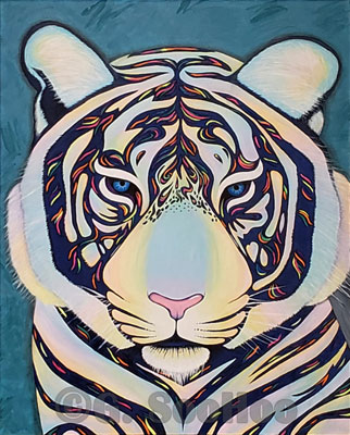 Tiger - Original Acrylic Painting