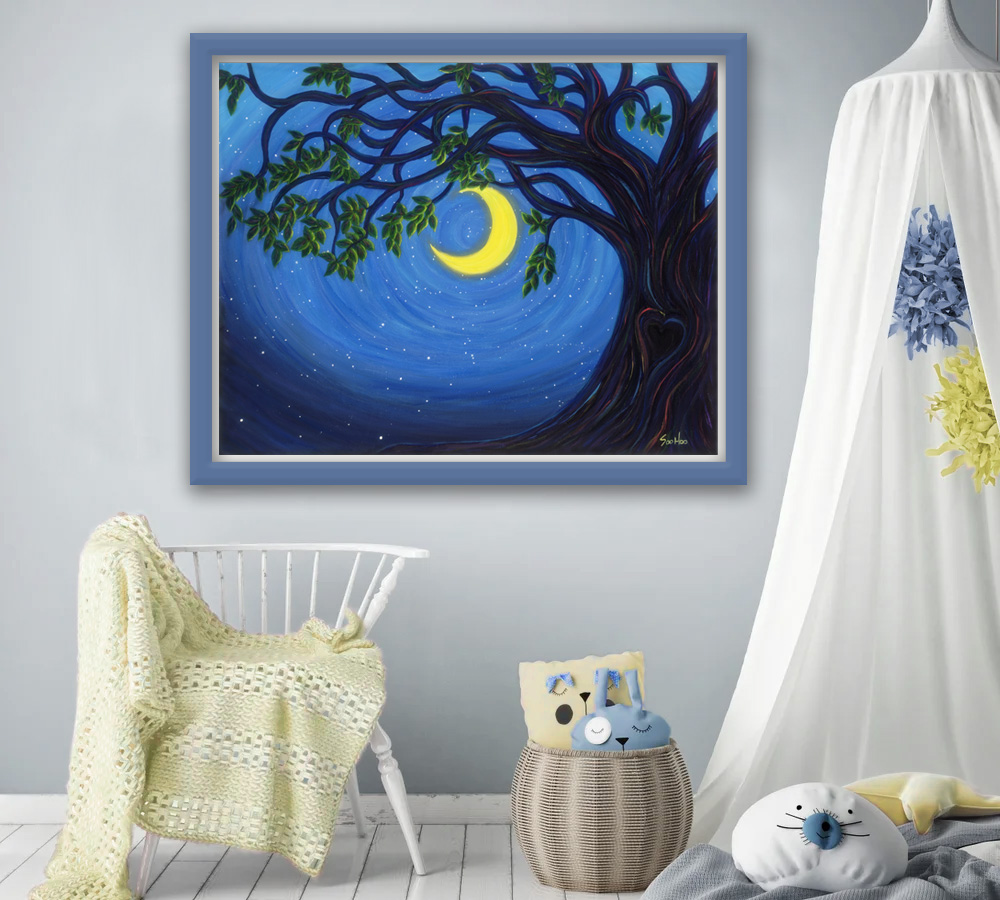 Luna - Original Acrylic Painting