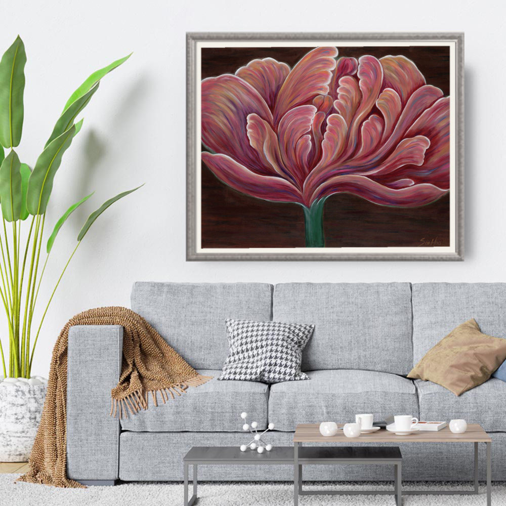 Peoney - Original Acrylic Painting