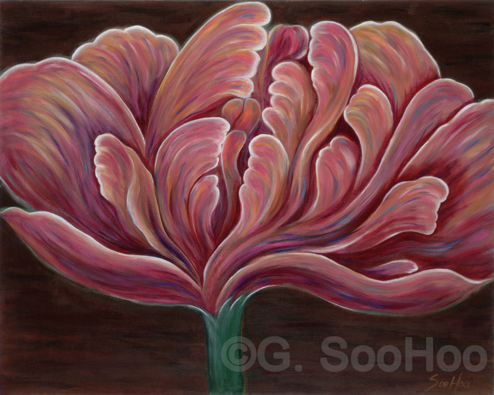 Peoney - Original Acrylic Painting