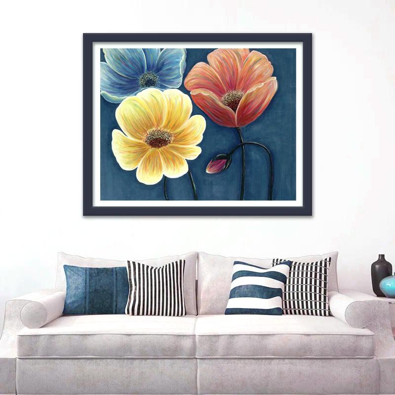 Three Flowers - Giclee Prints