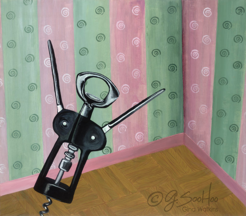 Happy Corkscrew - Giclee Prints